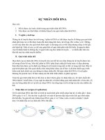 NHAN DOI DNA  TAI LIEU DAO TAO CU NHAN DIEU DUONG