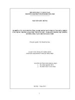 Nghiên cứu giải pháp công nghệ kiểm soát phản ứng hóa nhiệt ứng dụng trong loại trừ tích tụ sáp parafin trong hệ thống đường ống vận chuyển dầu thô 