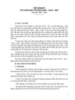 SKKN kế hoạch xây dựng môi trường xanh – sạch   đẹp 