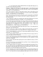 Đề cương câu hỏi tự luận về giải thích đúng sai luật kinh doanh