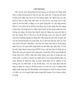 Đề án lý thuyết Tài chính tiền tệ Nghiệp vụ thị trường mở một công cụ hữu hiệu của chính sách tiền tệ