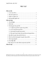 Tiểu luận đánh giá hiện trạng vai trò, trách nhiệm của gia đình nói chung, gia đình anh, chị nói riêng trong sự liên kết, phối hợp với nhà trường hoặc đoàn thể 