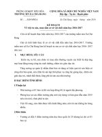 kế hoach hoạt động kế toán 5 2016 2017