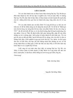 Tiểu luận đánh giá mức độ hài lòng của nông dân khi lựa chọn sản phẩm thuốc trừ sâu của công ty VFC tại an giang 