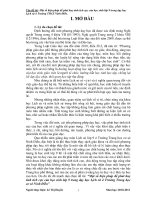 SKKN một số biện pháp để phát huy tính tích cực của học sinh lớp 9 trong dạy học lịch sử ở trường trung học cơ sở ninh điền 