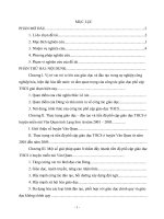 Tiểu luận Giáo dục trung học cơ sở tại địa bàn huyện Văn Quan, tỉnh Lạng Sơn - hiện trạng và giải pháp