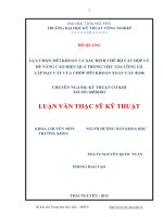 Lựa chọn mũi khoan và xác định chế độ cắt hợp lý để nâng cao hiệu quả trong việc gia công lỗ lắp hạt cắt của chóp mũi khoan xoay cầu 246 