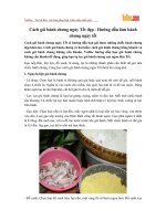 Cách gói bánh chưng ngon không cần khuôn