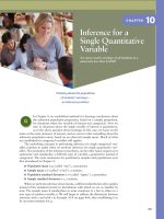 Elementary statistics looking at the big picture part 3 