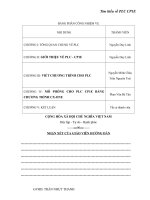 Niên luận tìm hiểu về PLC CP1E