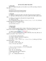 tài liệu bồi dưỡng học sinh giỏi toán THCS