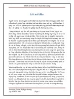 quản lý và khai thác cảng _ hàng kiện