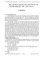 SKKN dạy tiết luyện tập phát huy tính tích cực với mọi đối tượng học sinh môn toán 8 