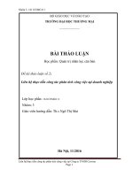 edit Đề tài liên hệ thực tiễn công tác phân tích công việc tại doanh nghiệp (1)