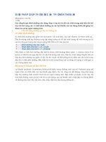 BIỆN PHÁP GIÚP TRẺ BIẾNG ăn TRỞ nên THÈM ăn 