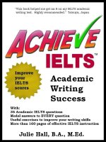IELTS academic writing