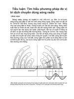 Tìm hiểu phương pháp đo vị  trí dịch chuyển dùng sóng radio 