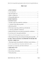 Tiểu luận vai trò của gia đình trong việc giáo dục thế hệ trẻ ở việt nam hiện nay 