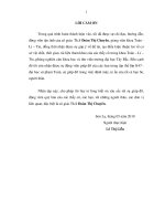 Tiểu luận nghiên cứu tính đặt đúng của bài toán cauchy dirichlet đối với phương trình parabolic cấp hai 