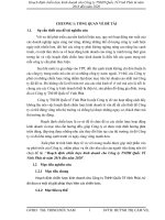 Tiểu luận hoạch định chiến lược kinh doanh cho công ty TNHH quốc tế Vinh Phát từ năm 2016 đến năm 2020