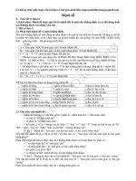 Lý thuyết chương 1   mệnh đề   lớp 10  tự soạn 