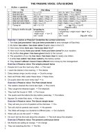 The passive voice lop 9