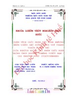 Phân tích các nhân tố ảnh hưởng đến việc sử dụng dịch vụ TTĐT của khách hàng cá nhân (KHCN) tại ngân hàng TMCPNgoại thương Việt Nam- chi nhánh Huế