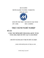 CUỘC THI TRÌNH DIỄN PHÁO HOA QUỐC TẾ ĐÀ NẴNG 2015, MỘT SỐ TỒN TẠI VÀ GIẢI PHÁP