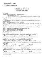 DE CUONG ON TAP HOA HOC 11HOC KI 1DAY DU