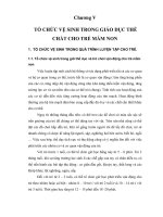 Giáo trình phương pháp chăm sóc vệ sinh trẻ em phần 2 