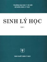 Sinh lý học tập 1 YHN