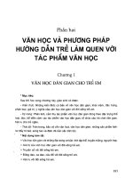 Giáo trình tiếng việt, văn học và phương pháp phát triển cho trẻ dưới 6 tuổi phần 2   NXB hà nội 