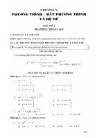 Toán nâng cao tự luận và trắc nghiệm đại số và giải tích 11 phần 2 