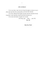 Một số biện pháp nâng cao hiệu quả sản suất kinh doanh công ty cổ phần kim khí 