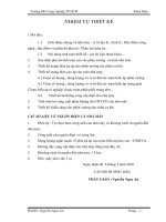 thiết kế nhà máy luyện kim đen