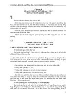 QUẢN LÝ HOẠT ĐỘNG DẠY – HỌC TRONG TRƯỜNG PHỔ THÔNG