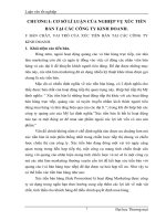 NGHIỆP VỤ XÚC TIẾN BÁN TẠI CÁC CÔNG TY KINH DOANH