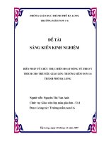 Tiểu luận biện pháp tổ chức thực hiện hoạt động vẽ theo ý thích cho trẻ mẫu giáo lớn  trường mầm non 1 6 thành phố hạ long 