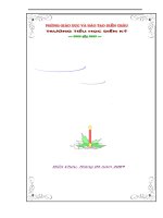 SKKN thực trạng hoạt động dạy và học 2 buổi ngày ở bậc tiểu học và giải pháp nâng cao chất lượng 