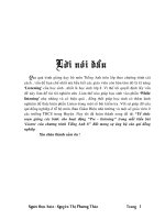 SKKN tổ chức soạn giảng các bước cho hoạt động pre   listening trong mỗi kiểu bài listen của chương trình tiếng anh 8 