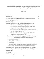 Khóa luận một số biện pháp quản lý nhằm xây dựng và phát triển đội ngũ giáo viên trường phổ thông 