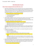 ĐỀ CƯƠNG QUẢN LÝ DỰ ÁN