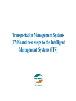 Các hệ thống quản lý và giám sát phương tiện