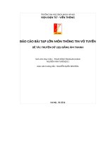 Bao cao thong tin vo tuyen