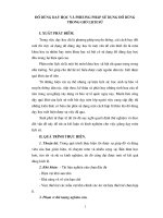 SKKN đồ dùng dạy học và phương pháp sử dụng đồ dùng trong giờ lịch sử 