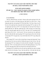 SKKN đẩy mạnh ứng dụng công nghệ thông tin trong dạy học môn toán lớp 3 