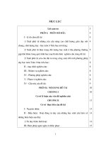 SKKN giúp đỡ học sinh yếu kém trong khi giải toán có lời văn ở lớp 4 