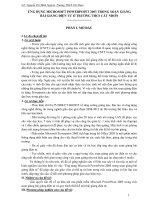 SKKN ứng dụng microsoft powerpoint 2003 trong soạn giảng bài giảng điện tử ở trường THCS cát nhơn 