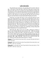 Khóa luận các giải pháp chủ yếu thực hiện kế hoạch phát triển giáo dục đại học ở Việt Nam