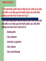 Bài giảng sinh học 8 hấp thụ dinh dưỡng và thải phân (5) 